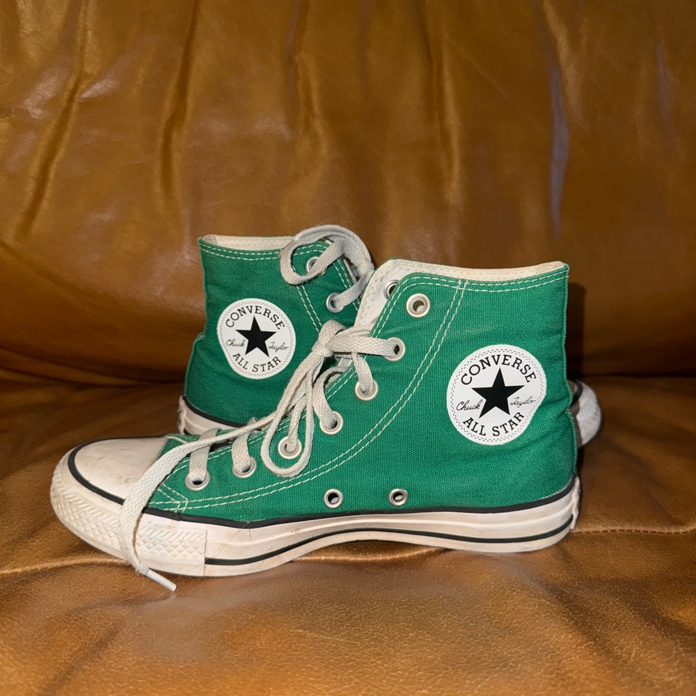 Cutie Converse Green High-Top Sneakers